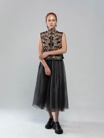 Жилет Zardozi Takshila Couture Бархат