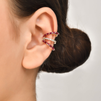 Кафф Bee Goddess Mondrian Розовое золото