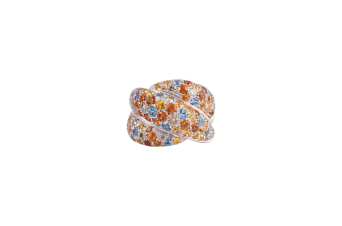 Кольцо Damiani Gomitolo Белое золото