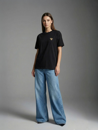 ZARDOZI Футболка Zardozi Knitwear Трикотаж Чёрный XS