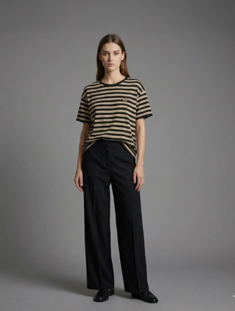 ZARDOZI Футболка Zardozi Knitwear Трикотаж Чёрный M