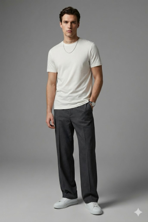 ZARDOZI Футболка ZardoziMan Casual Z Трикотаж Белый M