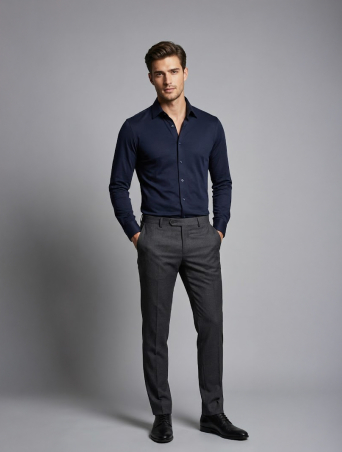 Рубашка ZardoziMan Casual Z Шелк