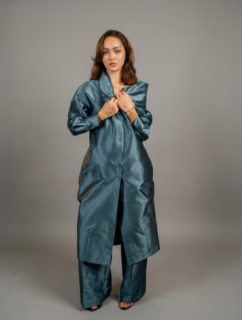 ZARDOZI Рубашка Zardozi BeeWoman2024 Тафта Серый M