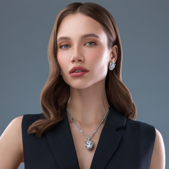 Серьги Carrera Zodaria Белое золото
