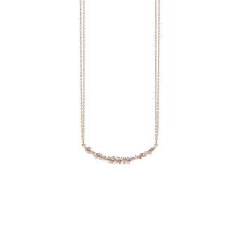 Колье Damiani Mimosa Flexi Розовое золото