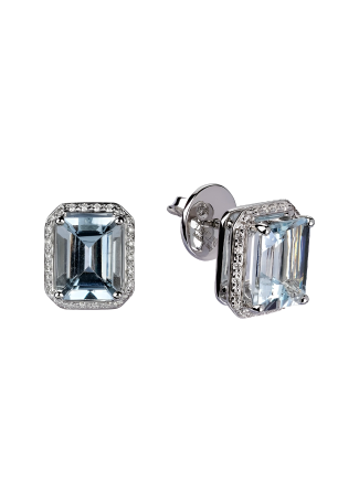 Серьги Damiani Minou Белое золото