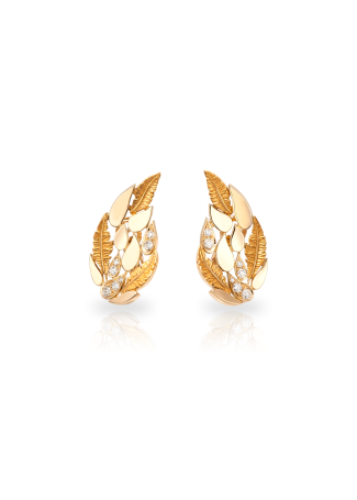 Серьги Carrera Romance Желтое золото