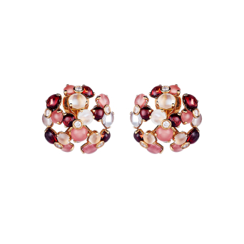 Серьги Utopia Cherry Blossom Розовое золото