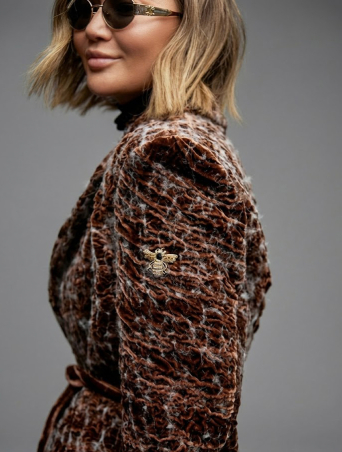 Пальто Zardozi BeeWoman2024 Бархат