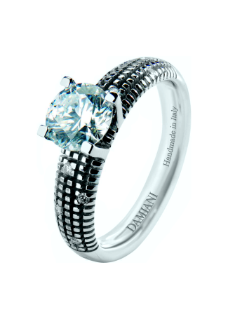 Кольцо Damiani Metropolitan Белое золото