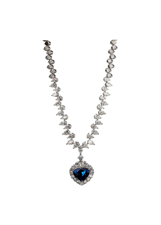 Колье Damiani Absolute Белое золото