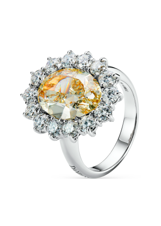 Кольцо Damiani Special classic Белое золото