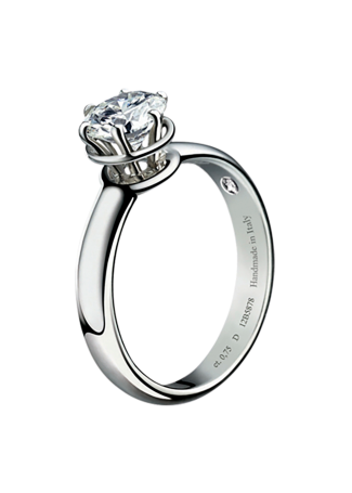 Кольцо Damiani Minou Белое золото