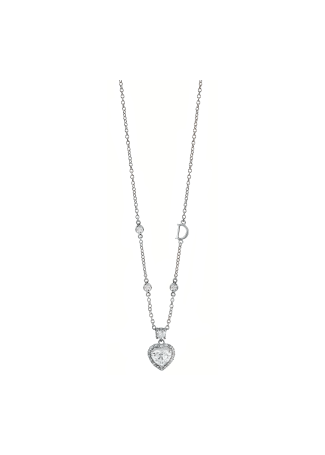 Колье Damiani Minou full pavè Белое золото