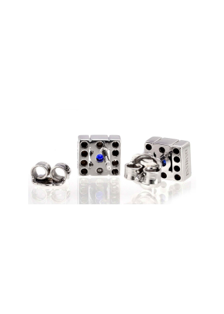 Серьги Damiani Belle Epoque Белое золото