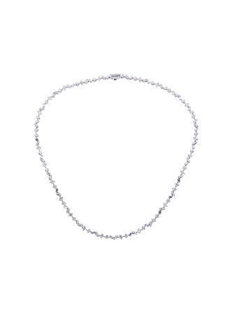 Колье Damiani Fantasy Cut Белое золото