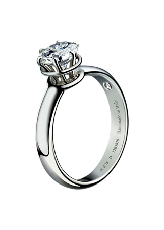 Кольцо Damiani Minou Белое золото