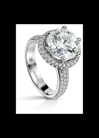 Ring Damiani Minou full pavè White Gold