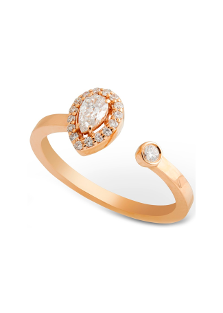 Кольцо RF Myriad Розовое золото