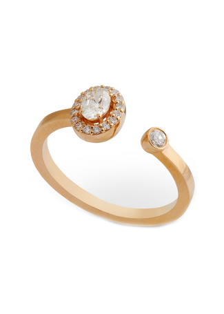 Кольцо RF Myriad Розовое золото