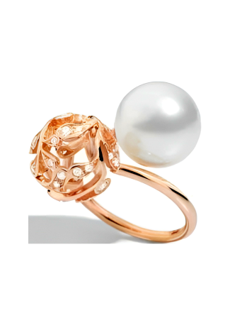 Кольцо Utopia Bolero Розовое золото