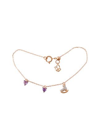 Браслет Aspire Kids As Розовое золото