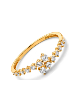 Кольцо Aspire Base Желтое золото