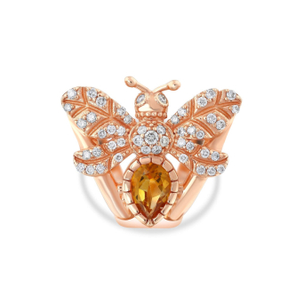 Кафф BeeGoddess Bee Розовое золото
