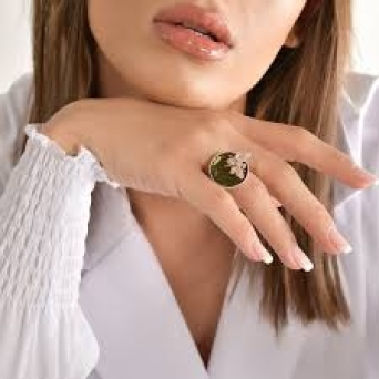 Кольцо BeeGoddess Bee Розовое золото
