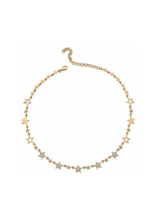 Чокер Bee Goddess Sirius Star Розовое золото