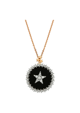 Bee Goddess Sirius Star Necklace Rose Gold