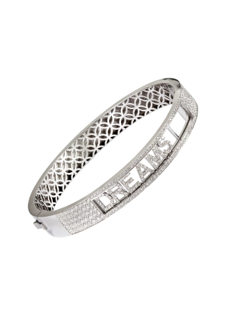 Браслет RF Iconic motion Белое золото