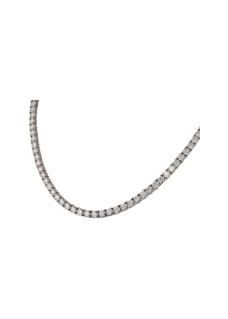 Колье AMIN Tennis Amin Белое золото