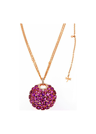 Колье Casato India Розовое золото