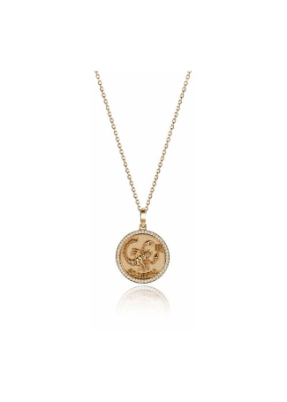 Колье RF ZODIACO Розовое золото