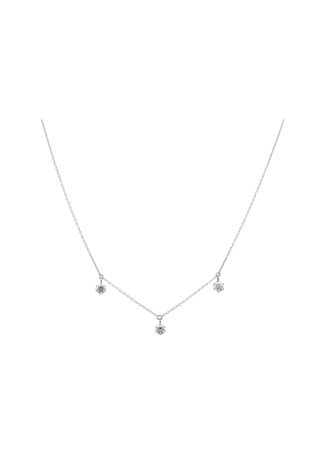 Колье Aspire Base Белое золото