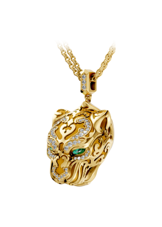 Колье CarreraYCarrera Zodaria Желтое золото