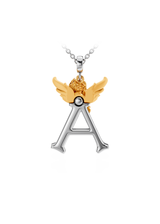 Колье CarreraYCarrera My Angel Белое/желтое золото