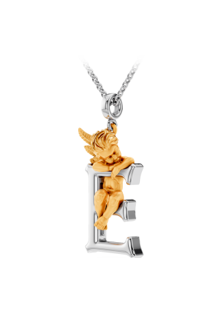 Колье CarreraYCarrera My Angel Белое/желтое золото