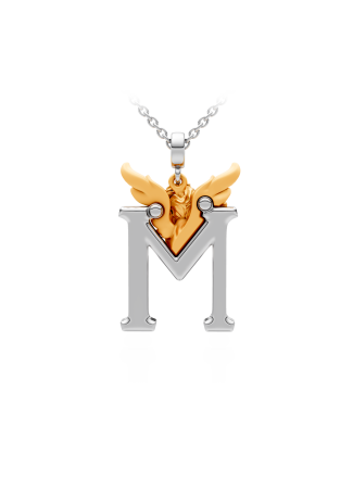 Колье CarreraYCarrera My Angel Белое/желтое золото