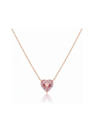 Колье Mir Morganite Розовое золото