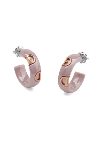 Серьги Damiani D.Icon Розовое золото