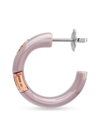 Серьги Damiani D.Icon Розовое золото