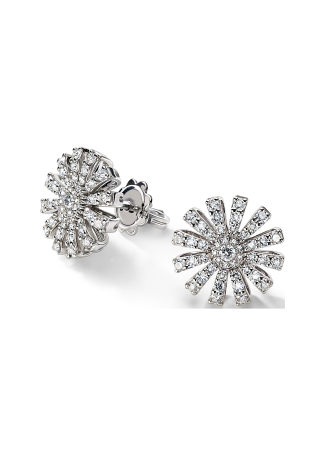 Серьги Damiani Margherita Белое золото