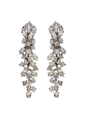 Серьги Damiani Mimosa Белое золото