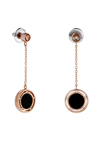 Серьги Damiani D.Side Розовое золото