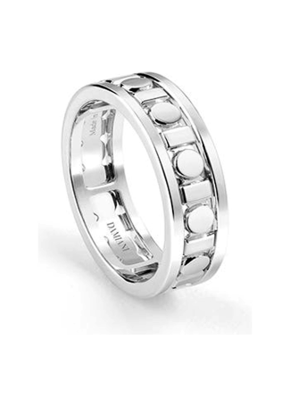 Кольцо Damiani Belle Epoque Reel Белое золото