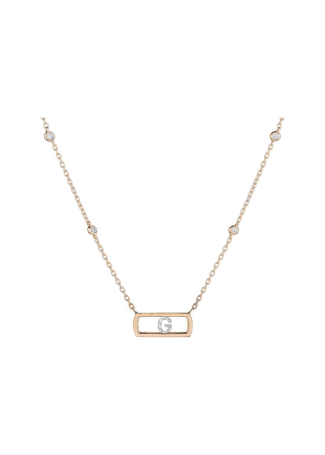 Колье RF Iconic motion Белое золото