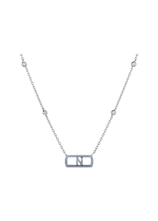 Колье RF Iconic motion Белое золото